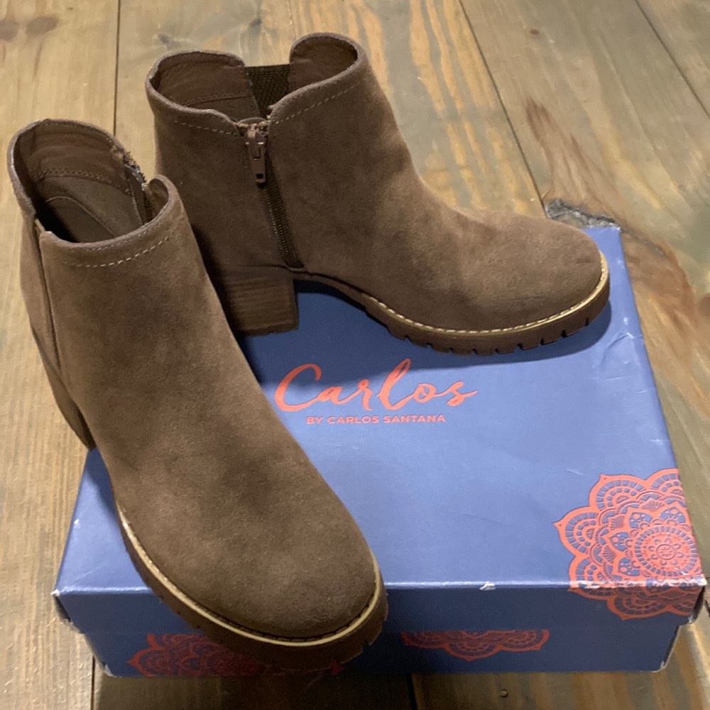 Carlos by Carlos Santana Women's Gill Ankle Boot 7.5m